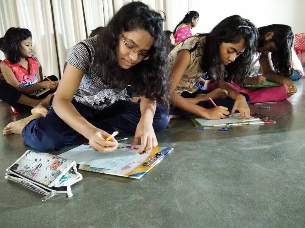 Letter Writing Activity by Hostelers
